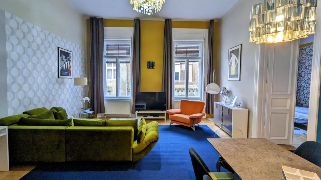 Freeparking - Great Synagogue Apartment, 2 Bedroom, 5 People ,Wifi, Ac Budapeşte Dış mekan fotoğraf