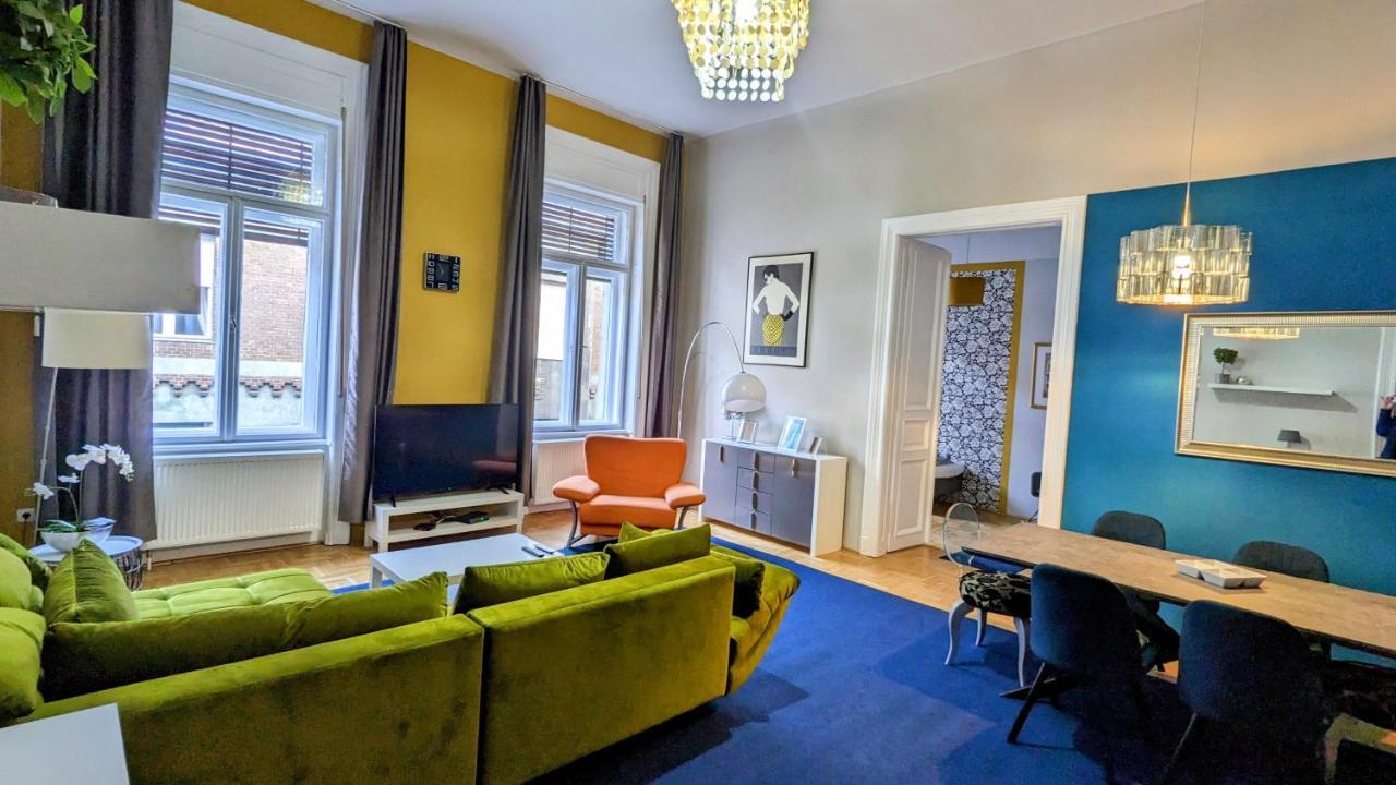 Freeparking - Great Synagogue Apartment, 2 Bedroom, 5 People ,Wifi, Ac Budapeşte Dış mekan fotoğraf